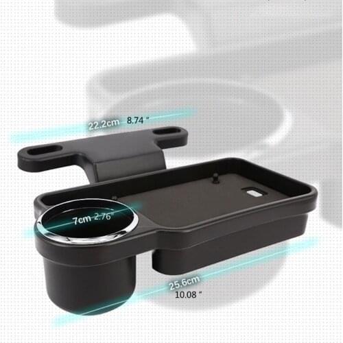 Foldable Auto Headrest Food Tray Multi-Function Portable Holder for Cup Holder Beverage Rack
