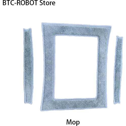 Fiber Mopping Cloths for 980/1060 Window Cleaning Robot , 2pcs/pack