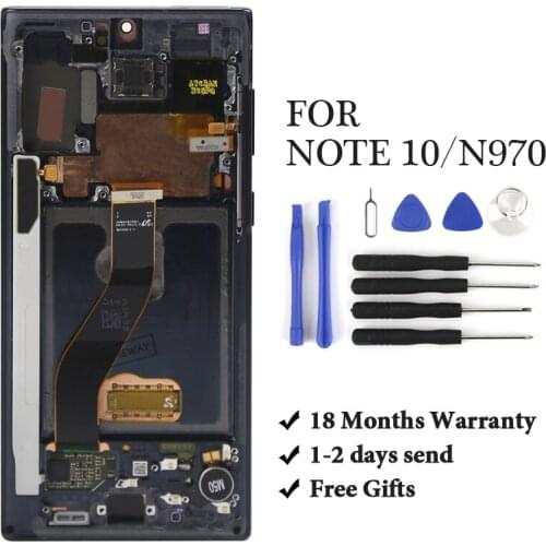 OLED For Samsung Note 10 N970F LCD Screen Replacement Digitizer For Samsung Note 10 N970F LCD Display For Samsung Note 10 LCD