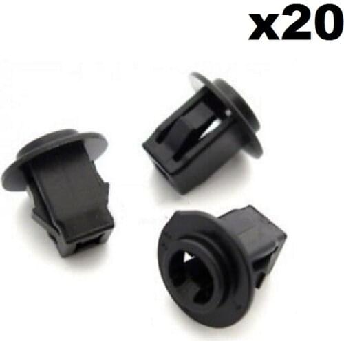 20x Plastic Screw Grommets for Nissan & Infiniti Wheel Arch Lining & Trims
