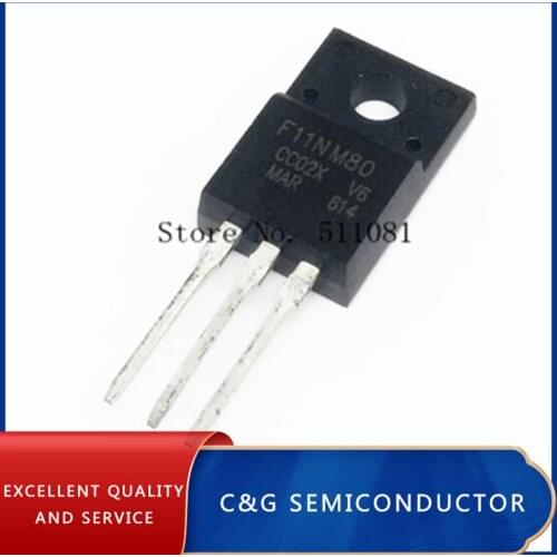 5ps STF11NM80 F11NM80 MOSFET N-CH 800V 11A TO-220F IC