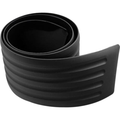 Car Rubber Rear Guard Bumper Protector Trim Cover car sticker plate For Nissan X-Trail Terrano Sentra Altima versa