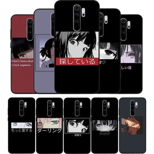 Anime Tumblr Black TPU Silicone Soft Phone Case For Redmi 4A 4X 7A 5 Plus 6 Pro NOTE 9 7 8 5 Pro 4 6