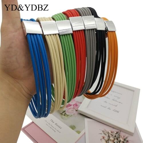 Punk Choker Short Necklace - Jewelry for Women Clothes Accessory boho Hiphop Necklaces Rubber Art Street Style Charms Chokers 20