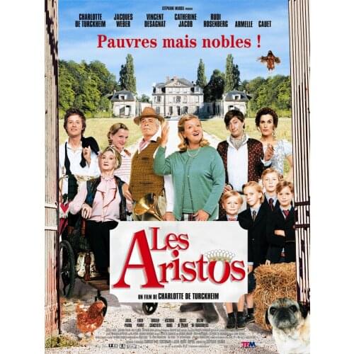 Les Aristos Movie Art print Silk poster Home Wall Decor