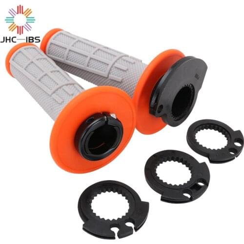 For KTM SX SXF EXC EXCF XC XCF XCW TPI SIX DAYS 125-500 2008-2020 2pcs Motorcycle Handlebar Lock-on Grip Handle Bar Grip Set