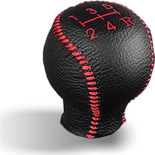 For Toyota Corolla 1.6L 07-16 YARiS L 14-18 Vios 14-18 MT PU Leather Shift Knob Cover Gear Case Car Decor Shift Knob Shell