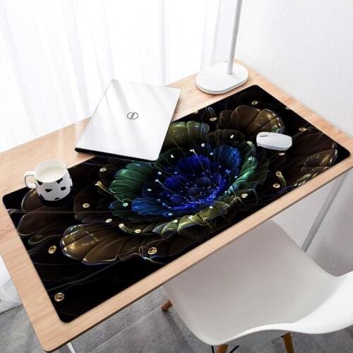 Gamer Play Mats Big Size Rubber Game Mouse Pad Lord Of The Mouse Pad 3mm Mouse Pad Customized Flowers Pattern