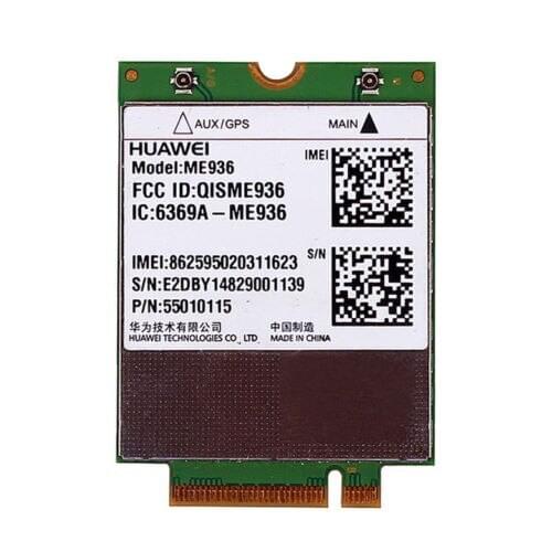 Card for Huawei ME936 NGFF M.2 4G LTE WWAN Wireless Wifi Card EDGE/GPRS/GSM,DC-HSPA+/HSPA dell sony samsung asus acer