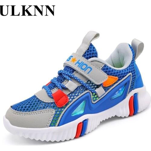ULKNN Sneaker Shoes For Boys Casual Shoes 2021 New Children Kids Shoes Soft Bottom Non-slip Outdoor Comfortable Sports Footwears
