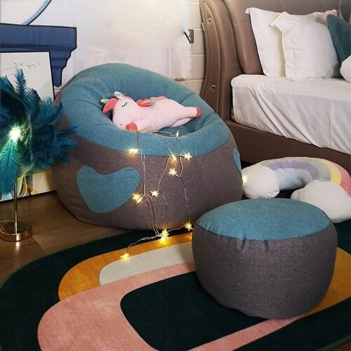 Balcony Living Room Furniture Bean Bag Sofas Household Tatami Hotel Single Lazy Sofa Bedroom Small Apartment Leisure Sofa Chair