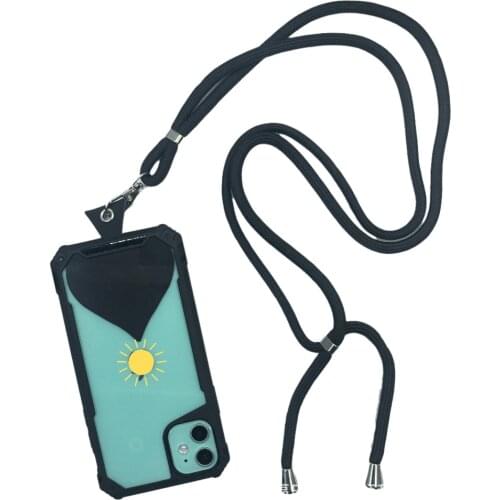 Mobile Phone Straps Phone Lanyard Adjustable Detachable Neck Cord Lanyard Strap Phone Safety Tether for Phones Case Combination