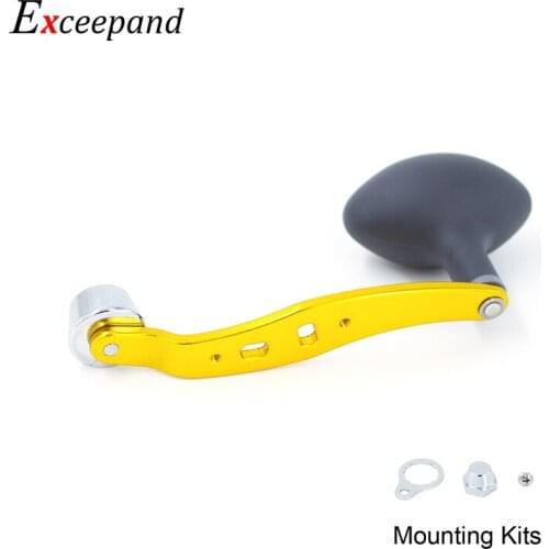 Exceepand Super Power Big Game Trolling Long Baitcasting Fishing Reel Handle for Abu Garcia Drum Fishing Reel