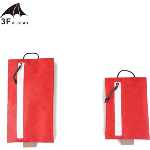 3F UL Gear X-PAC Fabric Storage Bag Double Side Zipper Portable Sparrow Small Waterproof Bag Ultralight Camping Hiking