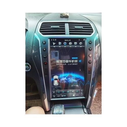 13.6 For Ford Explorer 2011-2019 PX6 Android Tesla Vertical Car Radio Stereo GPS Navigation Tape Recorder Multimedia MP3 Player