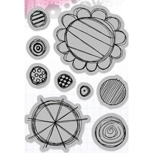 Background Transparent Clear Silicone Stamp/Seal for DIY scrapbooking/photo album Decorative clear stamp M1322