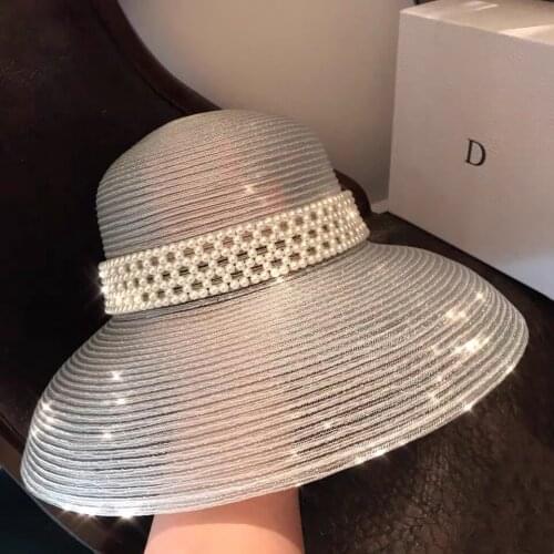 Womens Beach Sun Hat UV UPF50 Travel Foldable Brim Summer UV Hat