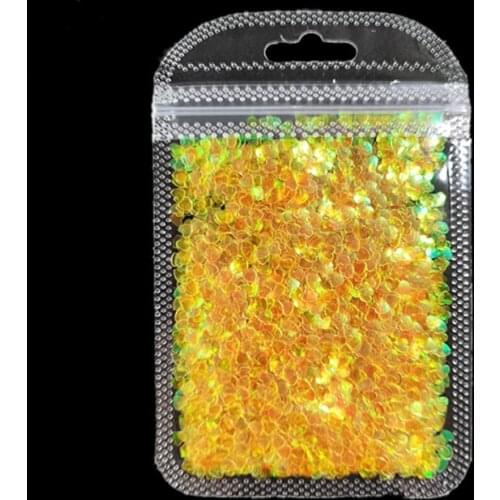 Valentines Day Sweet Love Heart Sequins Nail Glitter Thin Paillettes AB Flakes Acrylic Glitter Nail Art Decorations Manicure