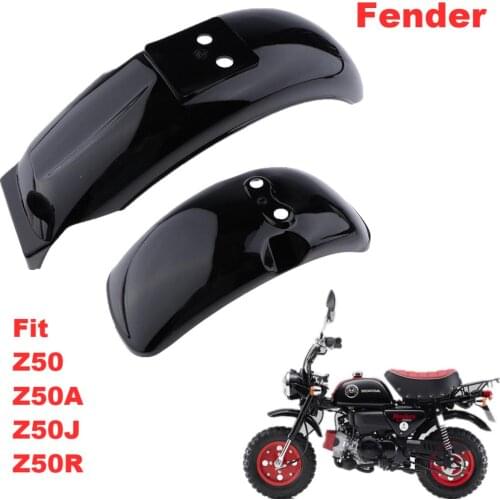 2pcs Plastic Motorcycle Bodywork Frame Body Frame Fender Kit Mud Guards for Honda Z50 Z50A Z50J Z50R Mini Trail Monkey Bike