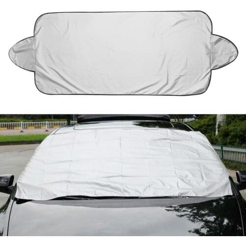 Aluminium Car Visor Cover Sun Shade Prevent Snow Frost Ice Dust Eaxterior Car Covers Accessories