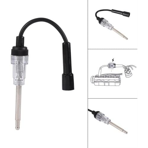 Car Spark Plug Tester Ignition System Coil Engine Inline Autos Diagnostic Test Tool In-Line Igniton Spark Wire Spark Tester