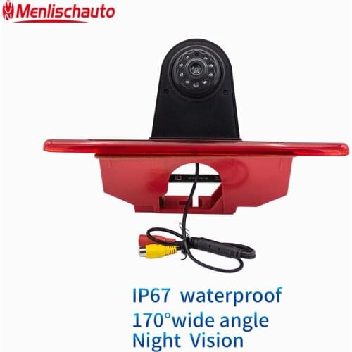 Car Rear View Camera Brake Light Camera Infrared Lights PZ465 Fit For French Car