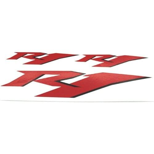 K-sharp MOTORCYCLE HELMET WHITE OR BLACK VINYL STICKER FIT YAMAHA YZF R1 r1