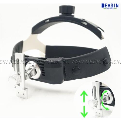 Deasin size adjustable Dental headband helmat for Portable LED Head Light Lamp Surgical Medical Binocular Loupe