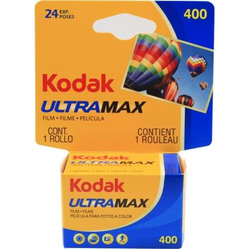 Kodak Kodak Film UltraMax 400 degree 35mm film 24 exposures per roll Suitable for M35 / M38 cameras (Expiration date: 2022)