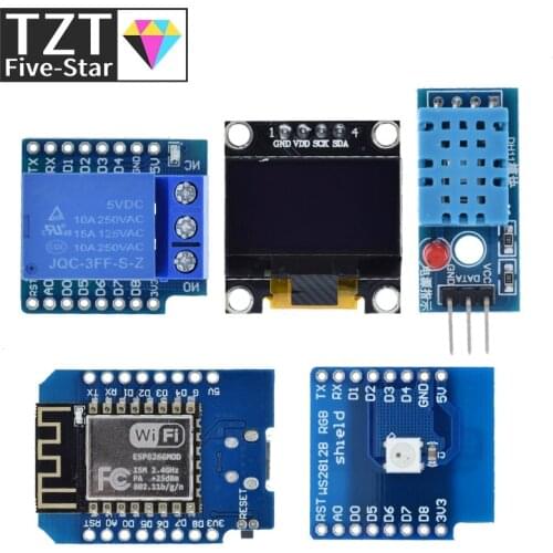 ESP8266 ESP-12 ESP-12F CH340G CH340 V2 USB WeMos D1 Mini WIFI Development Board D1 Mini NodeMCU Lua IOT Board 3.3V With Pins