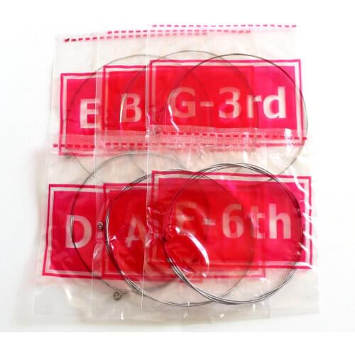 Donlis guitar parts 1sets 1-6 strings 150XL/009IN guitar string Extra Light pure nickel electric guitar string
