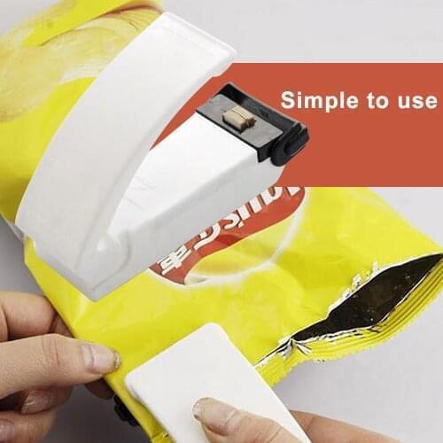 Mini Handheld Holder Electric Heating Snack Sealing Machine Machine Sealed Packaging Plastic Bag Sealed Food Bag bag