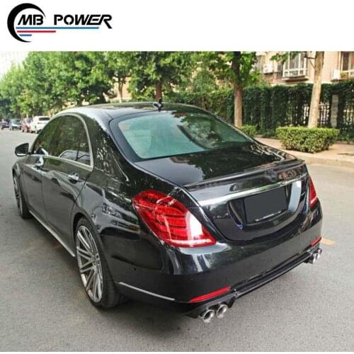 S CLASS W222 sportage ko B850 style body kit fit for high quality w222 front lip rear diffuser with tips body kit