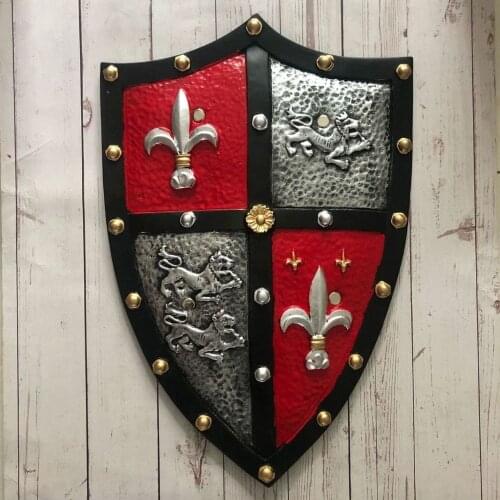 Cosplay 1:1 Trident Silver leopard Power Knight Shild Game Anime Weapon Prop Role Play PU Action Figure Model