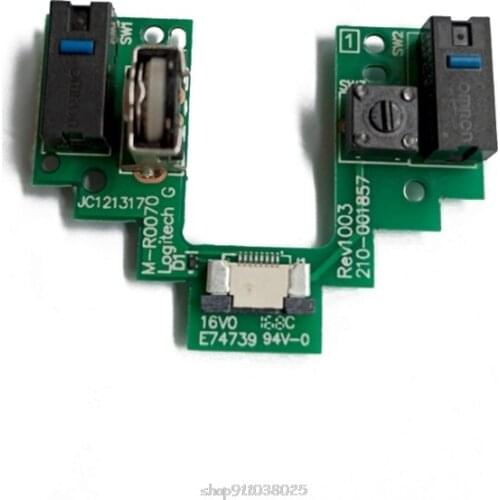 Mouse Upper Motherboard Board With D2FC-F-K (50m) Micro Switch for logitech G Pro Wireless Gaming Mouse D07 20 Dropship