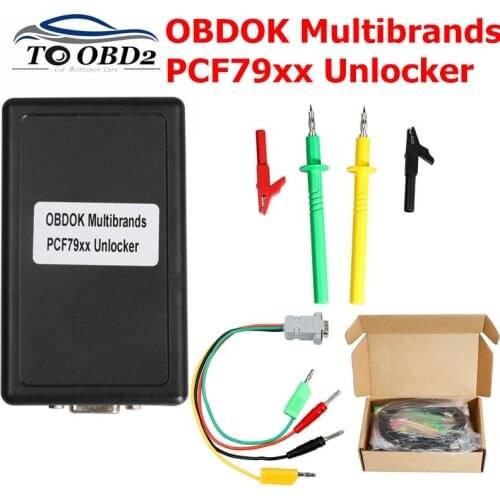 Newest OBDOK Multibrands PCF79xx Unlocker or Renewing Used Keys Code Scanner Tool