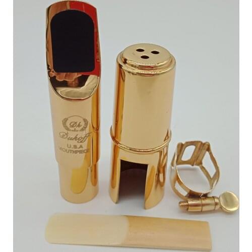 New MFC Professional Tenor Soprano Alto Saxophone Metal Mouthpiece Gold Plating Sax Mouth Pieces Accessories D5 D6 D7 D8 D9