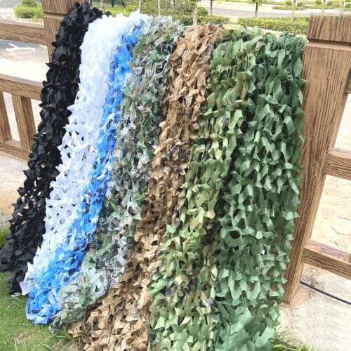 2x3m 2x4m 2x5m 3x3m 3x5m Hunting Military Camouflage Nets Woodland Camo netting Camping Sun Shelter Garden Car Cover Tent Shade