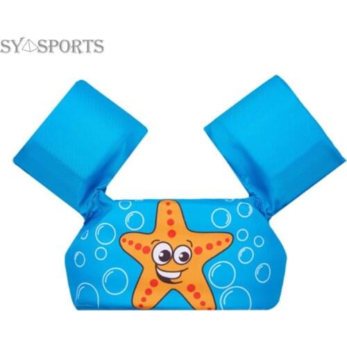 SYSPORTS Baby Float Cartoon Arm Sleeve Life Vest Swimsuit Foam Safety Swimming Training Floating Pool Float Swimming Ring
