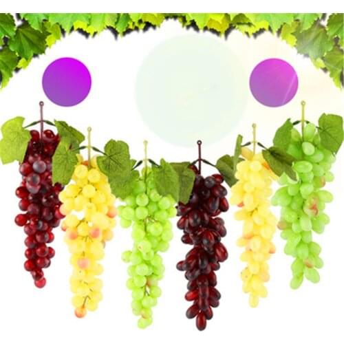 SUEF cheap artificial fruit Fake grape raisin pu fruit model photography props home decoration window display display@1