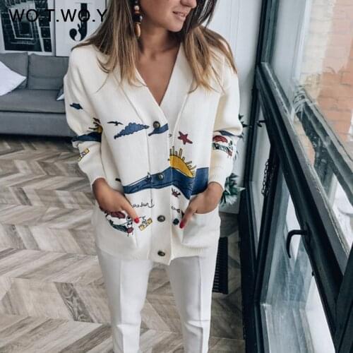 WO.T.WO.Y Women's Casual Cardigans China