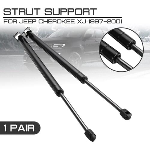 Rear Trunk Tailgate Gas Spring Shock Lift Struts Strut Support Rod Arm Bars Bracket For Jeep Cherokee XJ 1997-2001