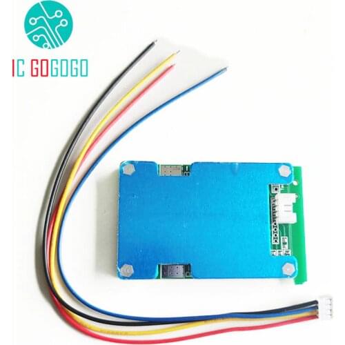 3S 4S 5S 6S 7S 15A limit 20A 18650 ion Lithium Battery Protection Board 12V 24V 29.4V Li-ion Packs BMS with balance heat sink