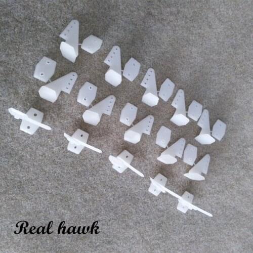 50 Sets/lot Pin Horns 18x26 4hole L18xW13xH26 without screw RC Airplanes Parts Electric Planes Foam Aeromodell free shipping