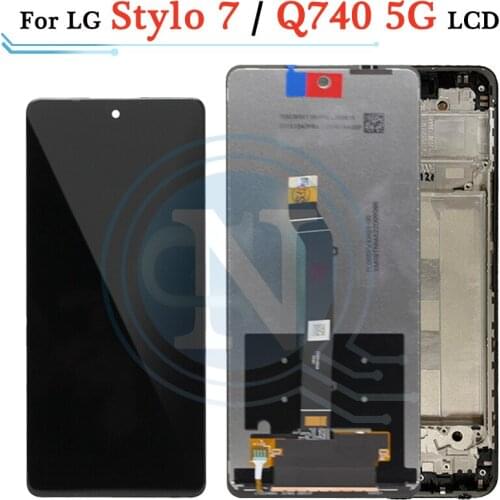 6.8"Original For LG Stylo 7 Q740 LCD Display Touch Screen Digitizer Assembly Replacement Accessory For LG Stylo7 5G lcd