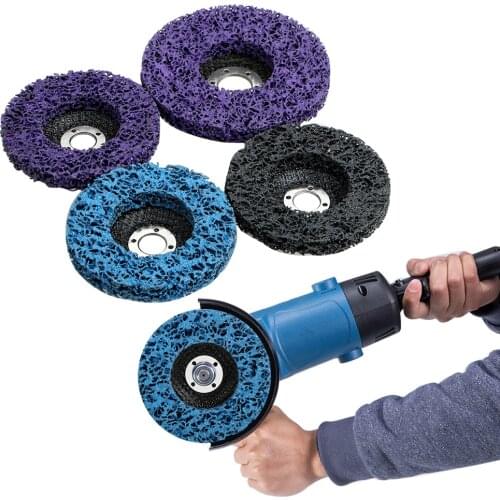 NICEYARD 125mm/100mm Abrasive Disc Paint Clearing Rust Remover Grinding Wheels For Dremel Accessories For Angle Grinder