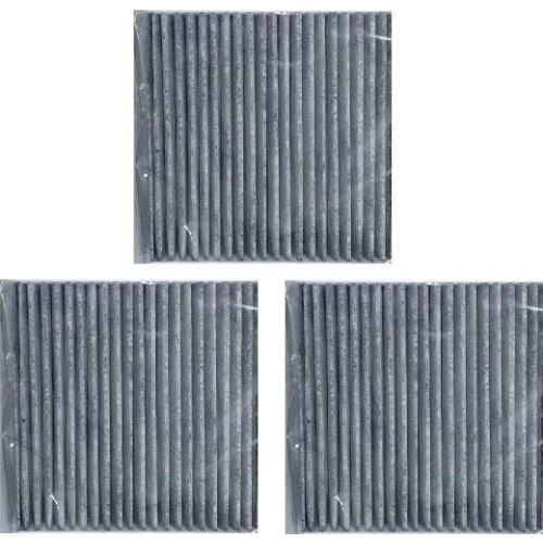 3PC Car Pollen Cabin Air Filter 87139-YZZ08 72880-AJ0009P For Toyota Yaris Prius Corolla Lexus RX CT LX IS Subaru Outback Justy