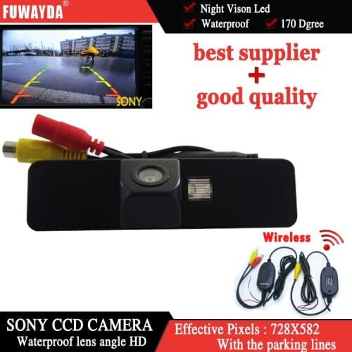 FUWAYDA Wireless For SONY CCD Sensor Car Rear View Reverse Backup DVD GPS Navigation Kits CAMERA for Subaru Legacy WATERPROOF