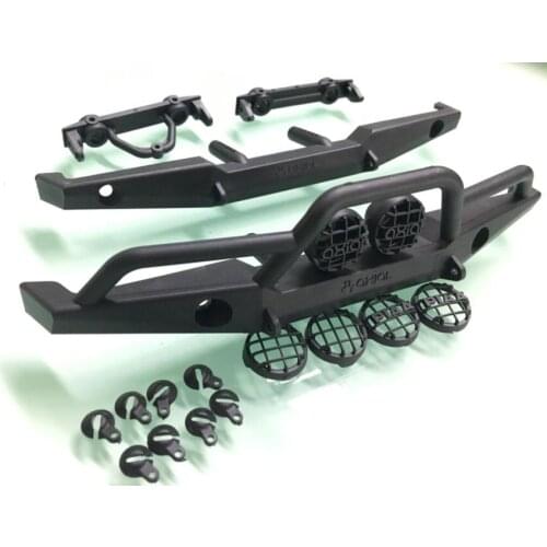 Front rear nylon bumper set for1/10 RC Rock Crawler Axail SCX10