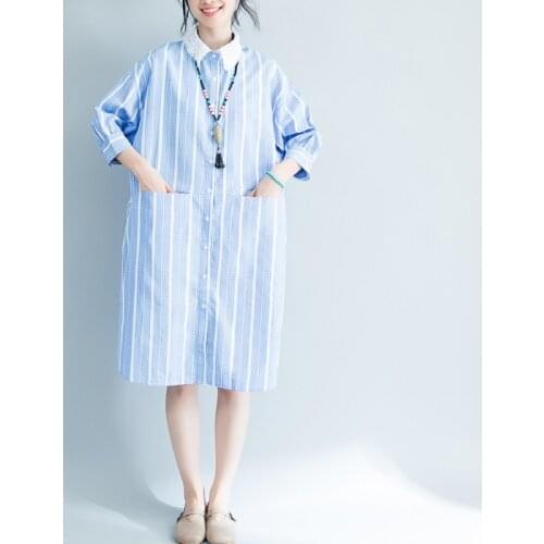 New summer womens clothing womens shirts stripe clothing women blouses womens summer clothing one size 1786